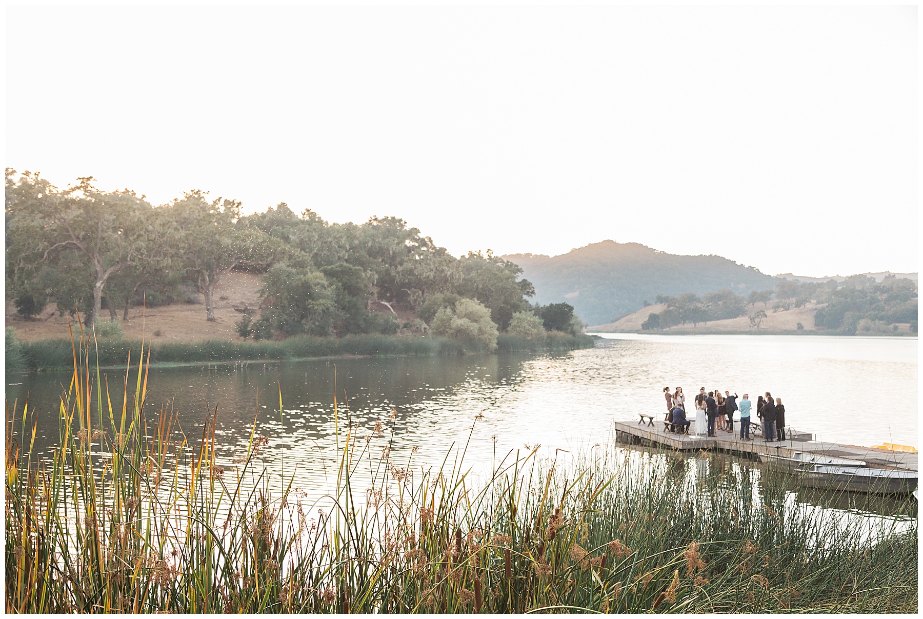 lakeside venue at Alisal Guest Ranch